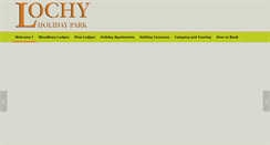 Desktop Screenshot of lochy-holiday-park.co.uk
